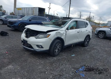 2015 Nissan Rogue Sl z USA, uszkodzony, nr VIN 5N1AT2MV7FC858470